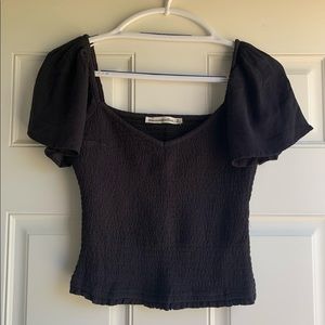 Off-the-shoulder puff sleeve top from Abercrombie & Fitch. Never worn